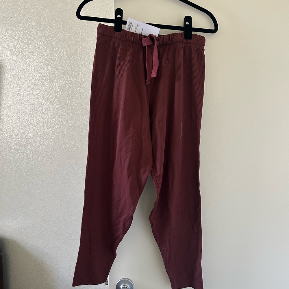 Gymshark Burgundy Track Pants